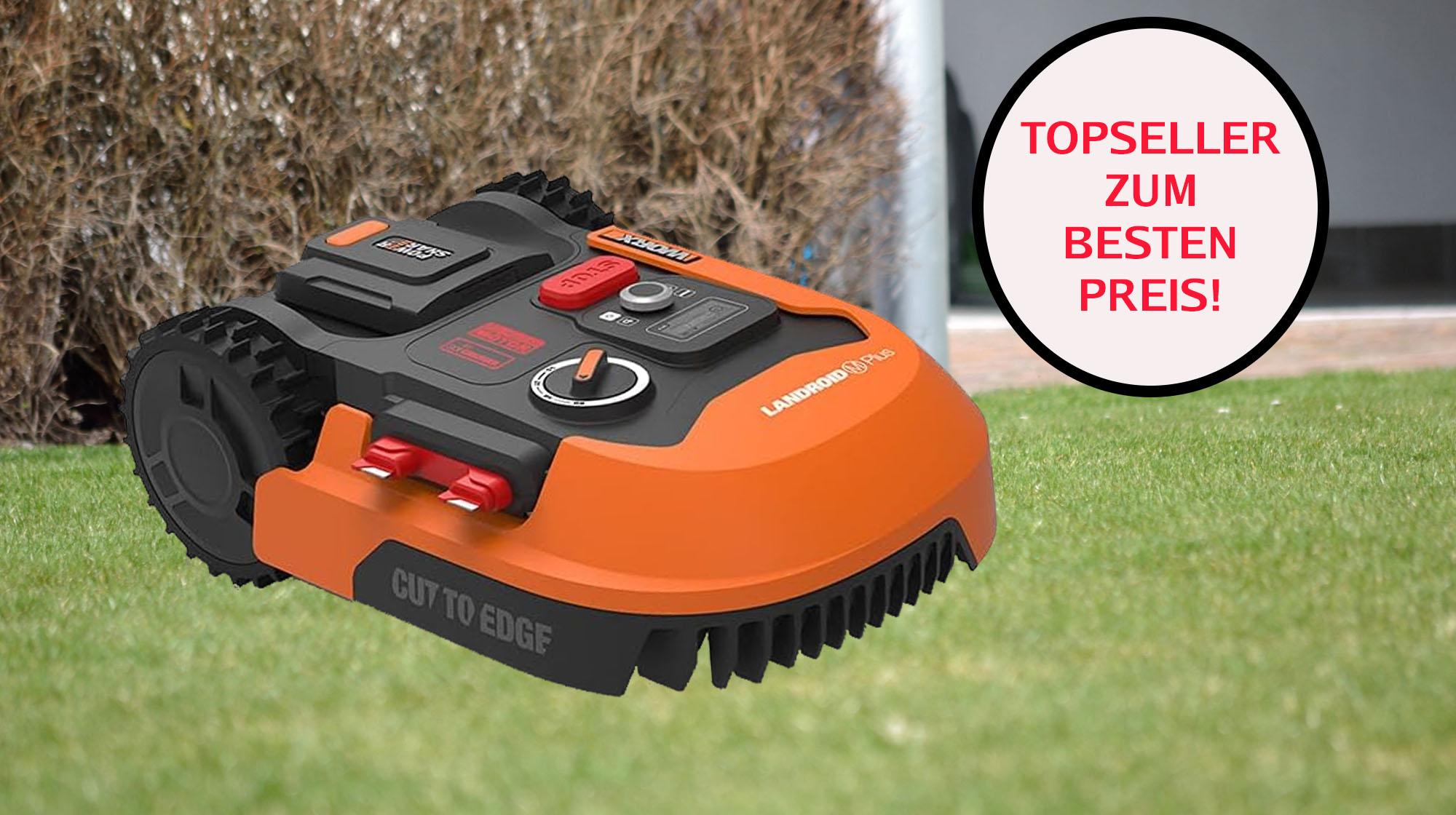 Bestverkaufter Mähroboter mit 271€ Rabatt Worx Landroid Plus WR165E